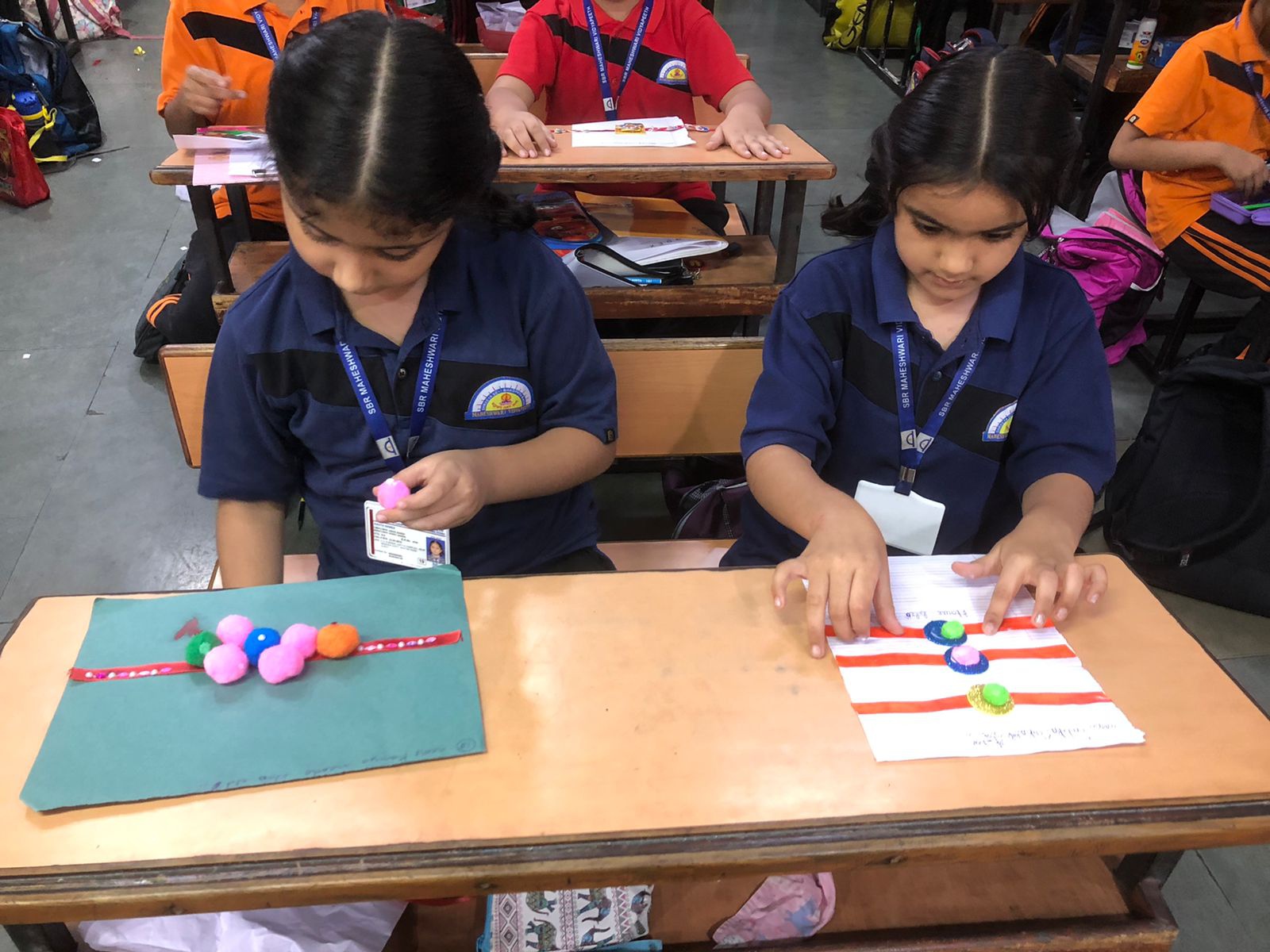 Rakhi Making Competition – SBR Maheshwari Vidyapeeth